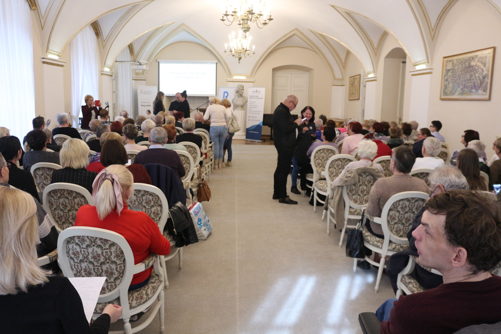 konferencja niewidomi poznań - Leon Bielewicz  - Radio Poznań