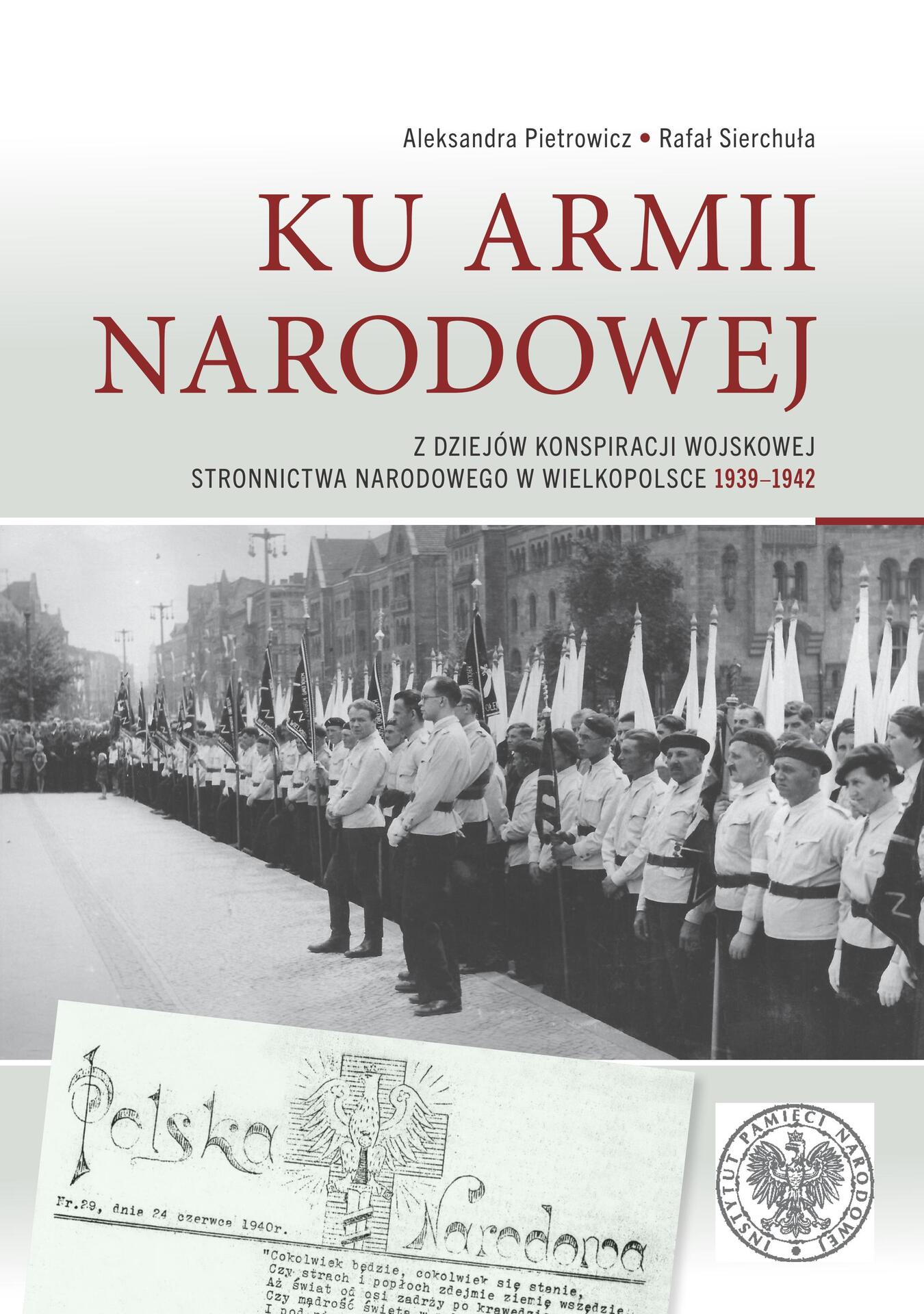 książka Ku Armii Narodowej - IPN