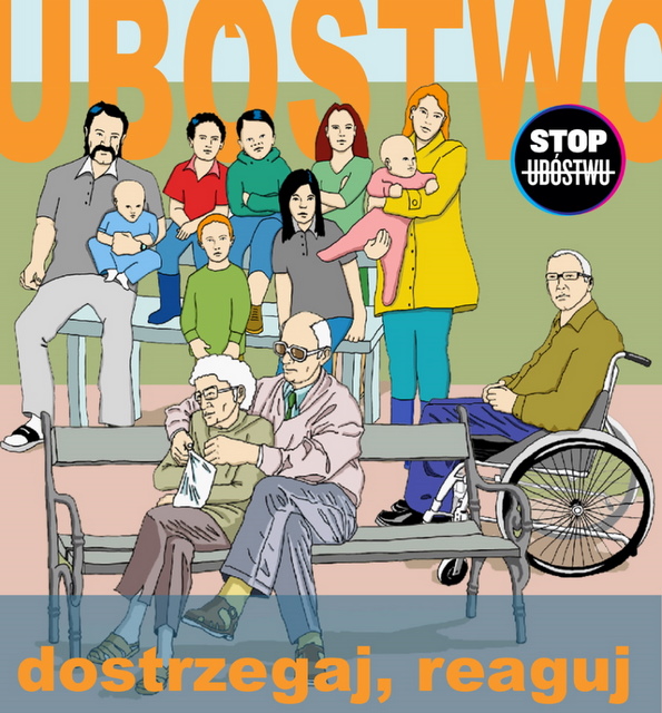 ubóstwo - przeciwdziałaj - plakat - EAPN.PL