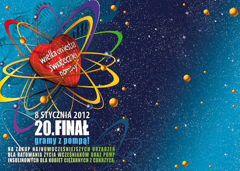 20 Finał - plakat - WOŚP