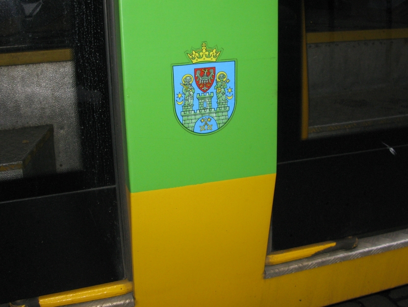 Herb Poznania na tramwaju - Szymon Mazur