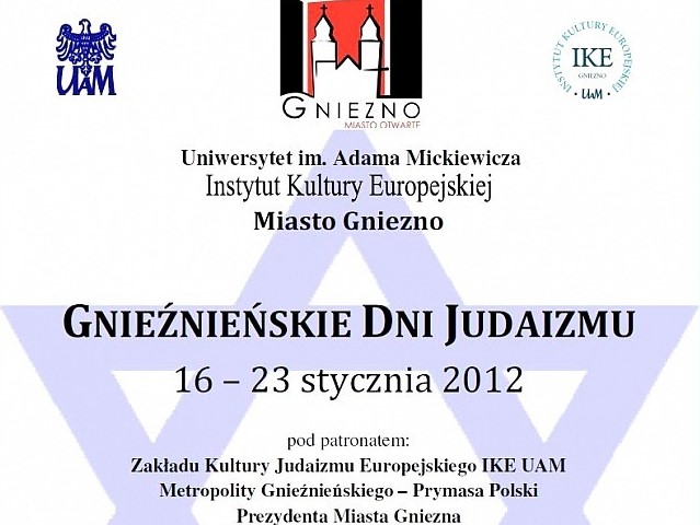 Dni Judaizmu - Gniezno - UM Gniezno