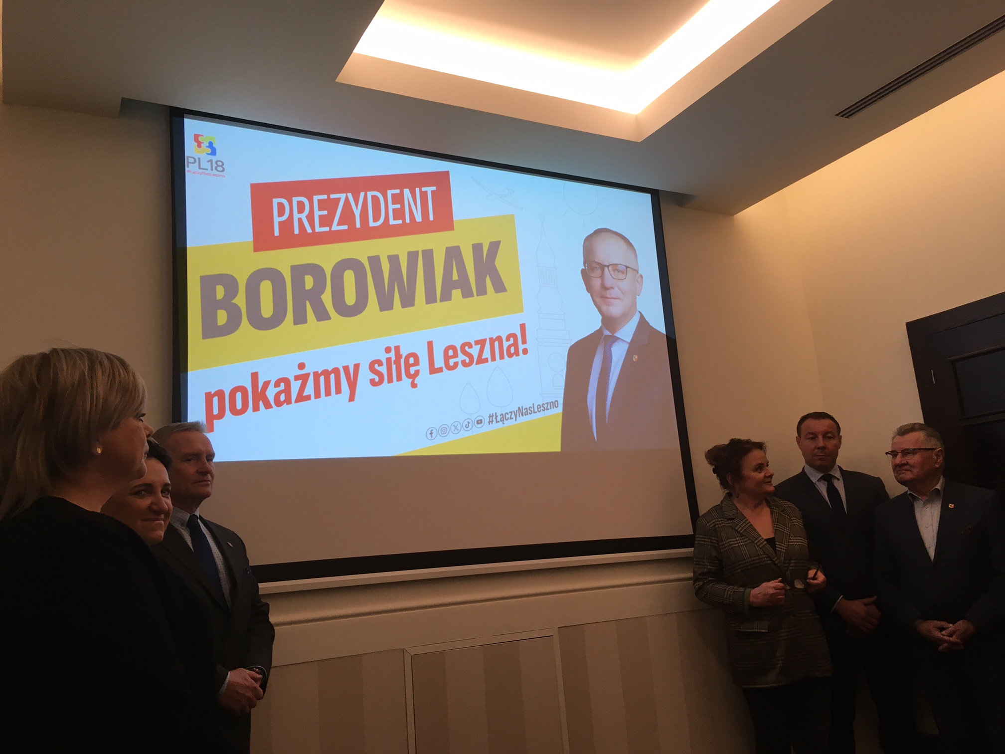 Łukasz Borowiak hasło wyborcze - Jacek Marciniak