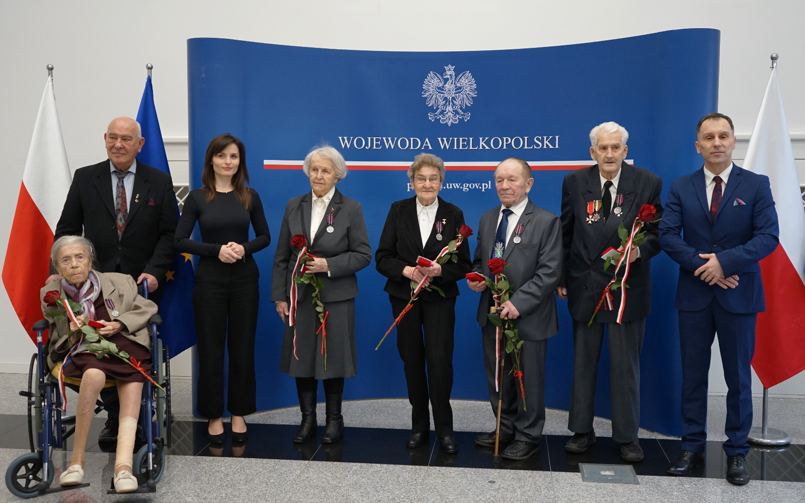 Medale Pro Patria dla członków wielkopolskiego oddziału Związku Sybiraków - WUW