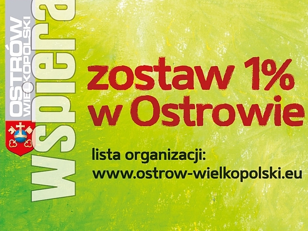 1 procent dla Ostrowa - UM Ostrów Wlkp.