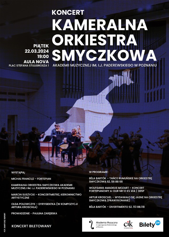 Koncert Kameralnej Orkiestry Smyczkowej 2024 - Organizator