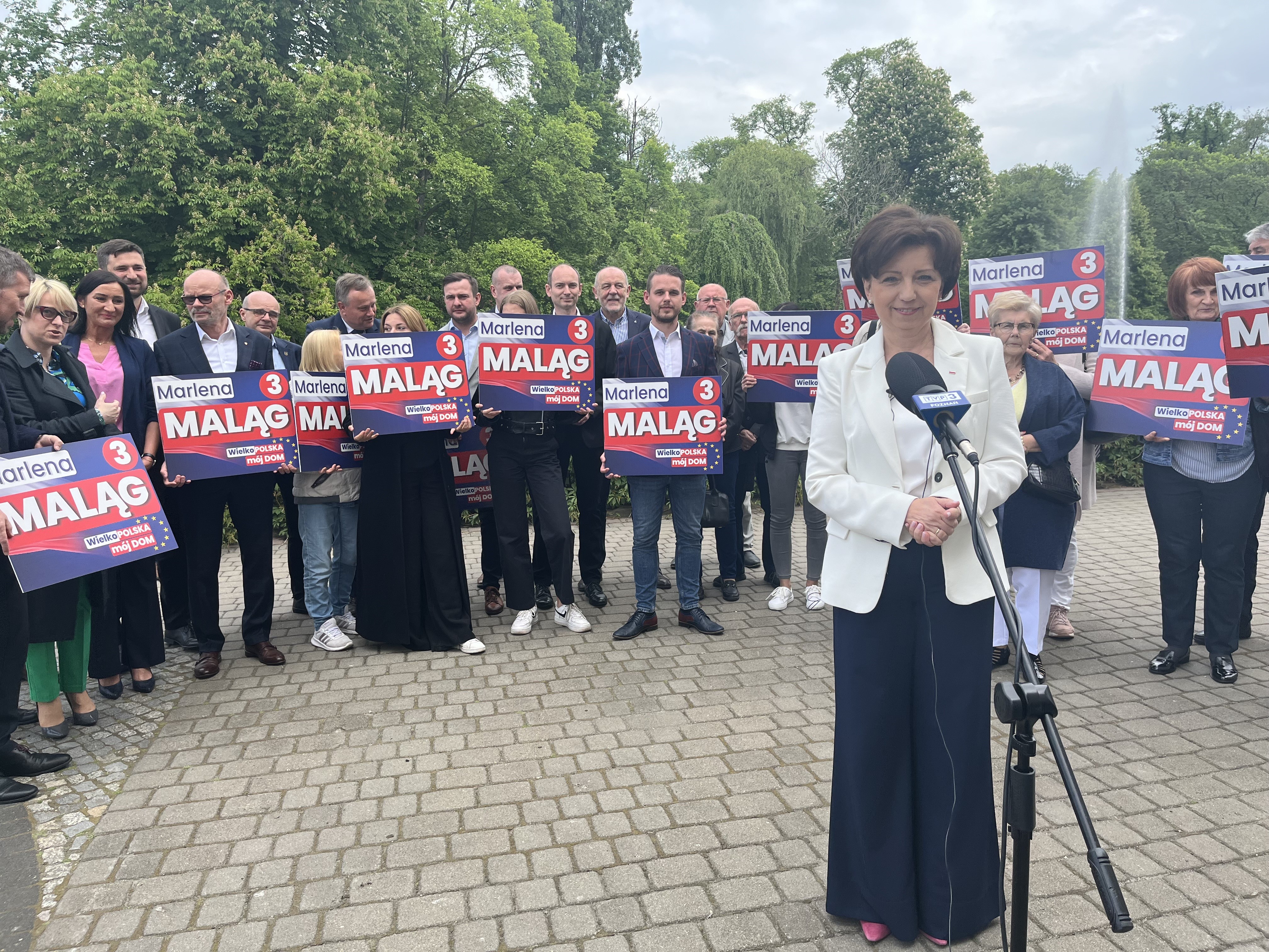 Maląg wybory europarlament - Danuta Synkiewicz