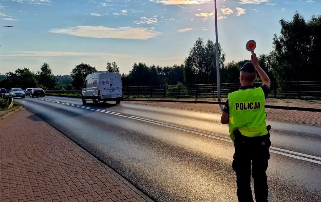 policja kontrola drogówka  - Wielkopolska Policja