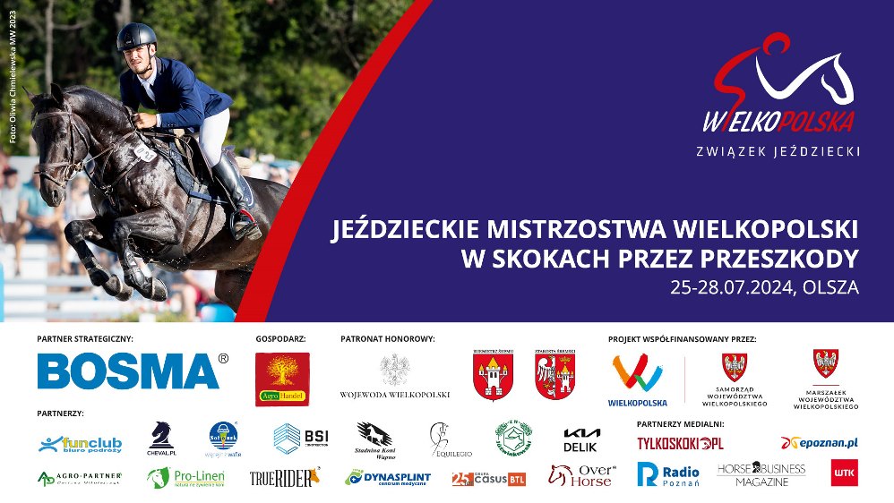 Jeździeckie Mistrzostwa Wielkopolski w Skokach Przez Przeszkody - Organizator