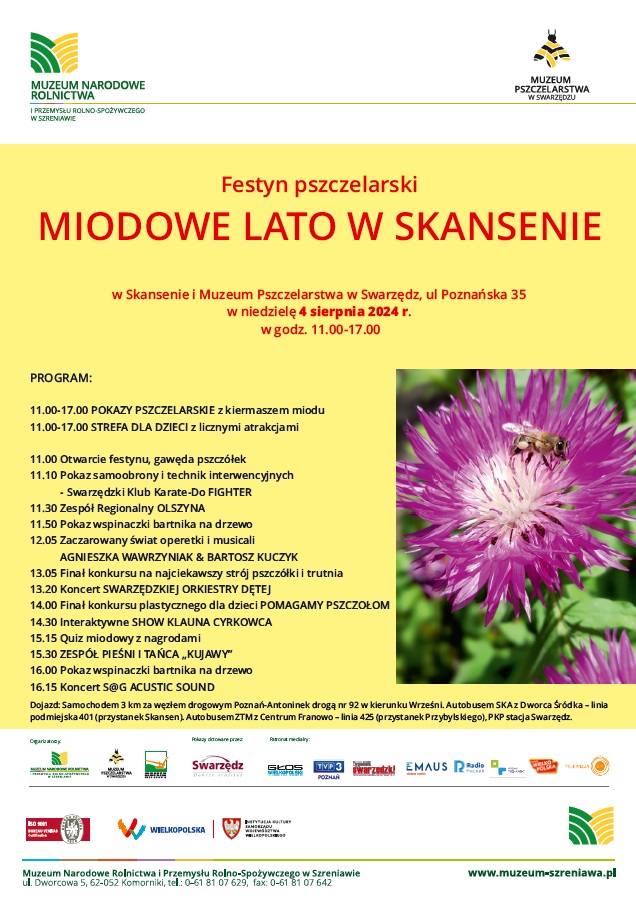 Miodowe Lato w Skansenie 2024 - Organizator