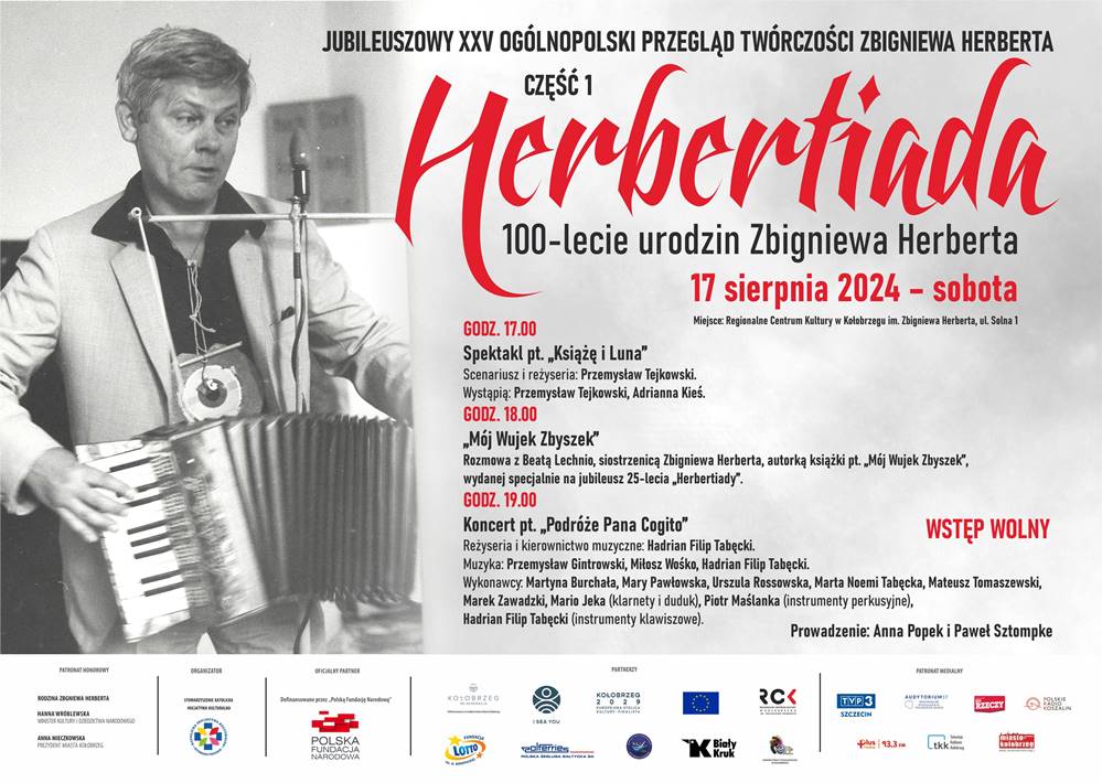 Jubileuszowa XXV „Herbertiada” – sierpniowa odsłona - Organizator