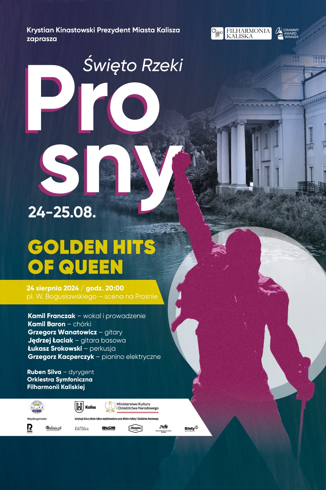 Święto Rzeki Prosny 2024 - Golden Hits of Queen plakat