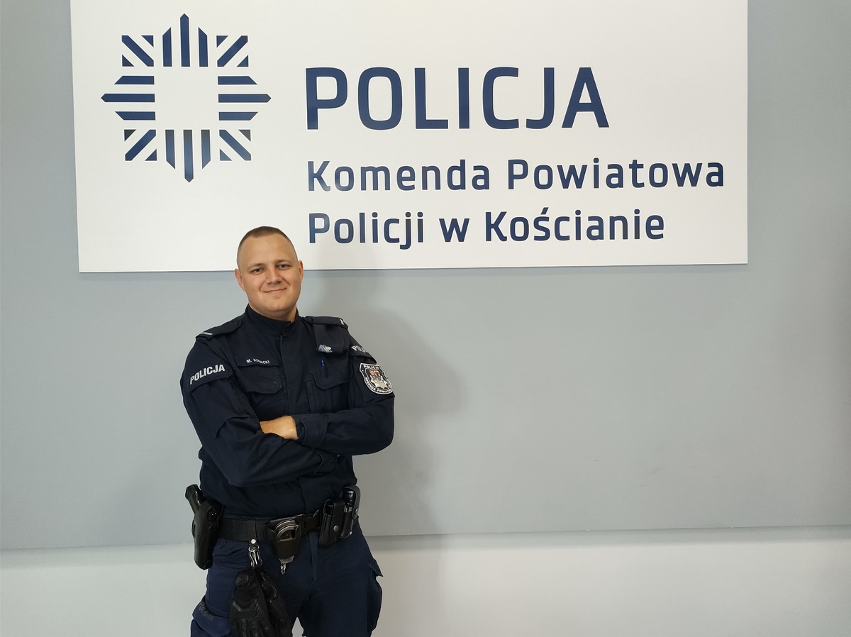 Policjant z Kościana - KPP Kościan