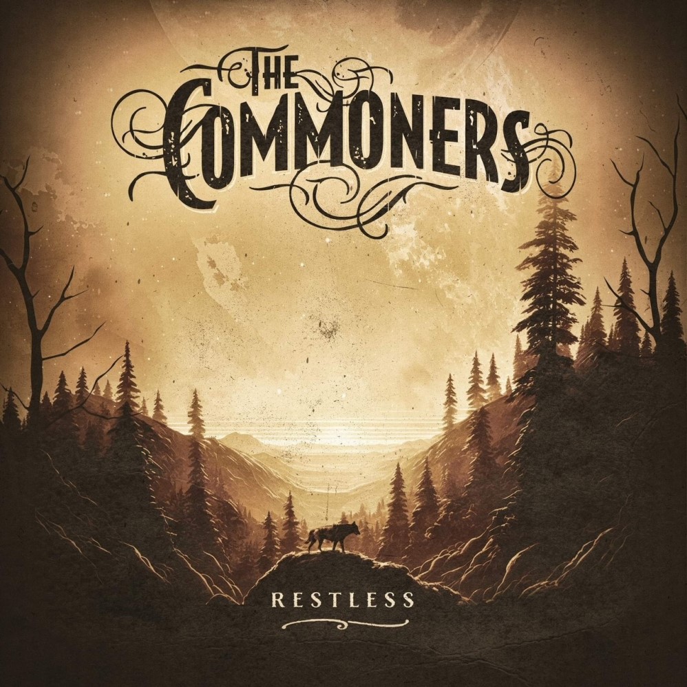 The Commoners „Restless” - okładka płyty