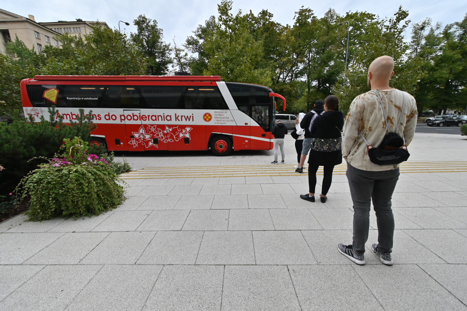 akcja krwiodawstwa krwiobus - Wojtek Wardejn - Radio Poznań