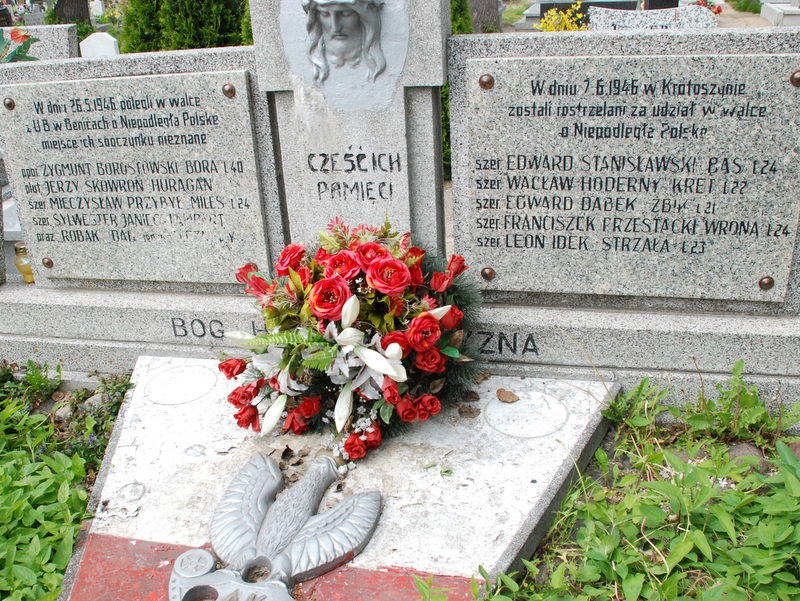 Oddział Bory - pomnik