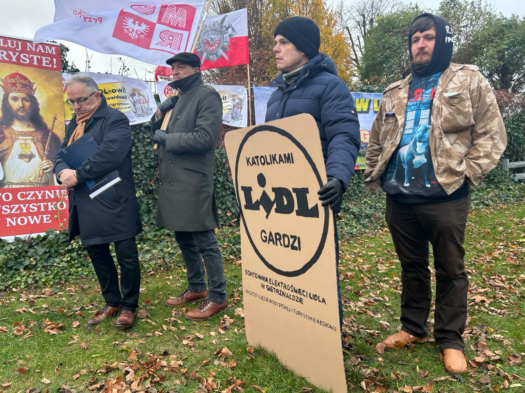 protest lidl tarnowo podgórne - Szymon Majchrzak - Radio Poznań