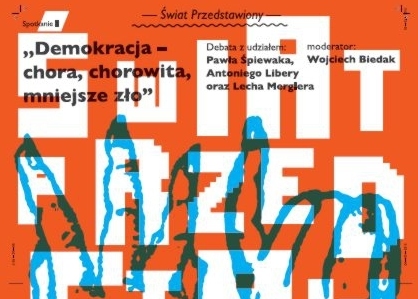 Świat przedstawiony - demokracja  - plakat