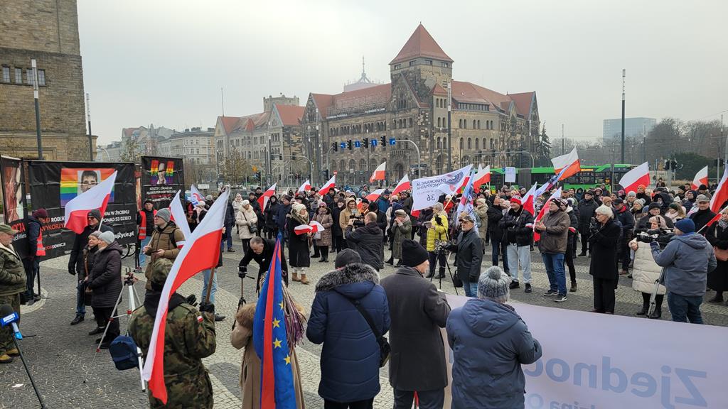 Protest poznań edukacja - Krzysztof Polasik - Radio Poznań