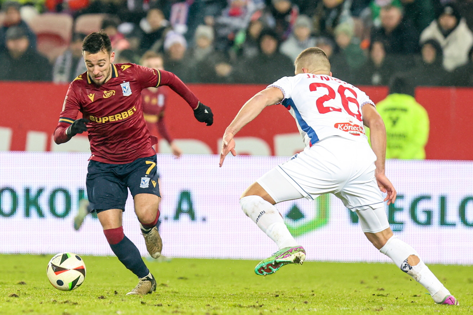 lech poznań zabrze - Michał Meissner - PAP