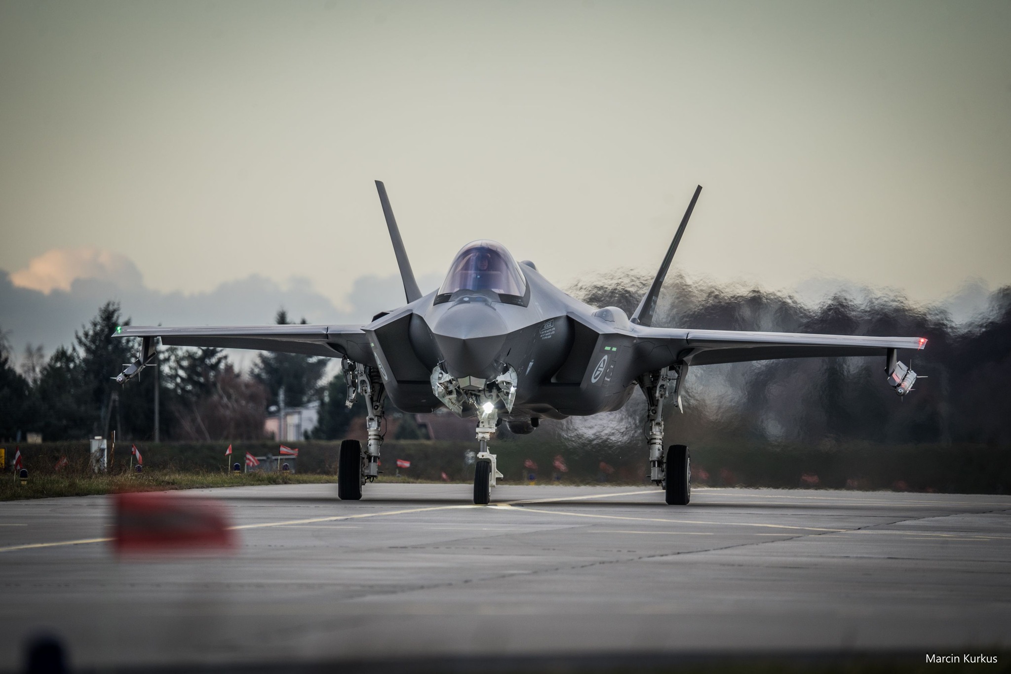 F-35 - Paweł Krzeszkiewicz, Marcin Kurkus  - 31 Baza Lotnictwa Taktycznego Poznań-Krzesiny