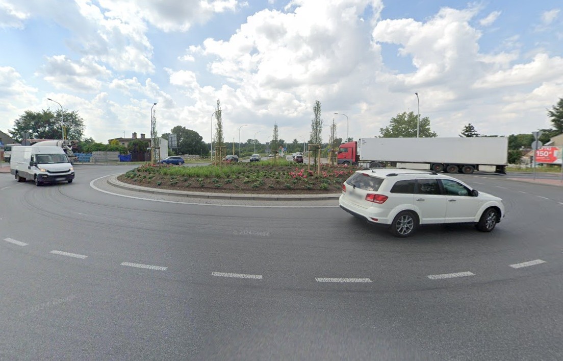 rondo kalisz - Google Mapa