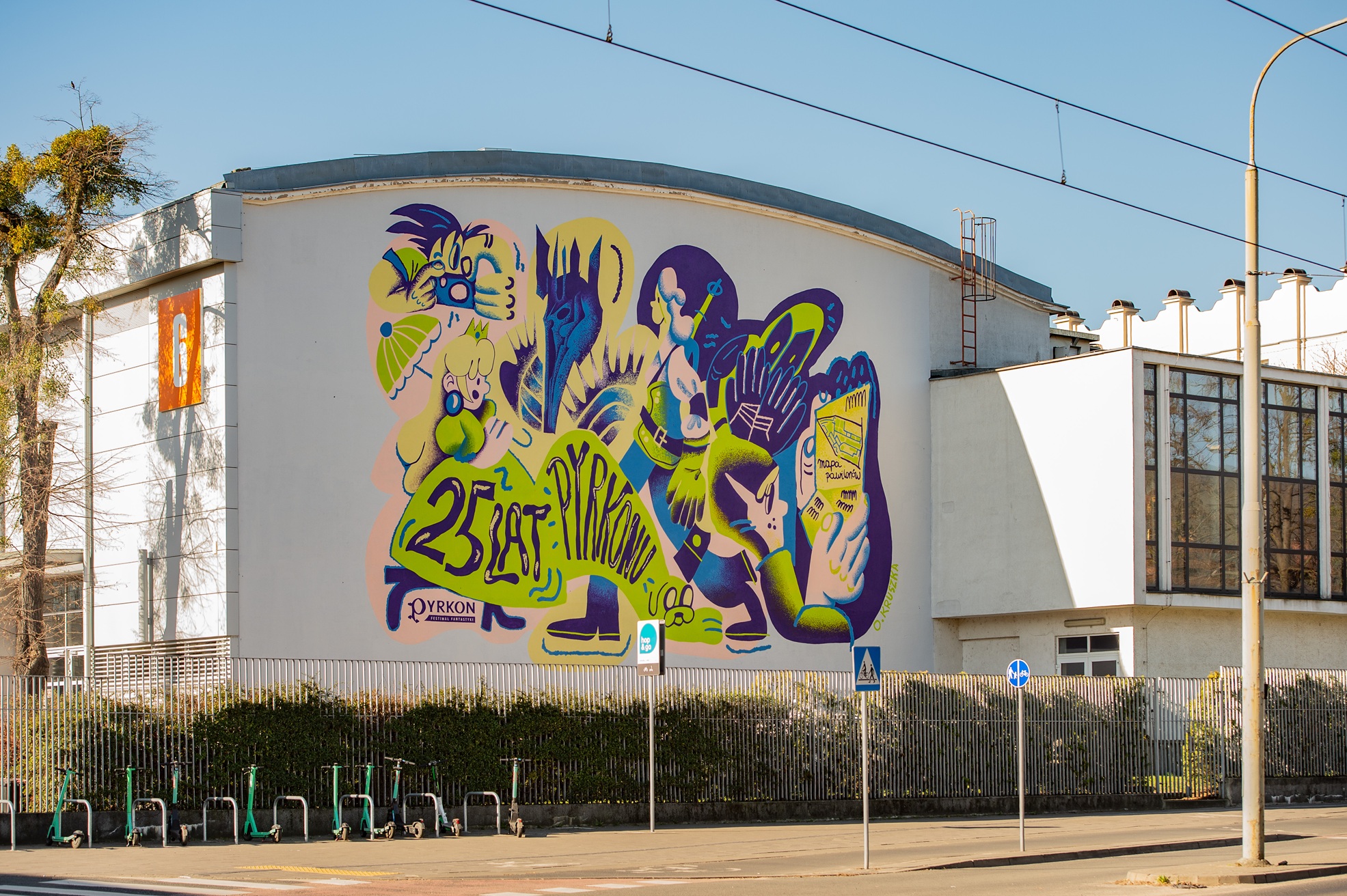 mural pyrkon - Organizatorzy Pyrkonu