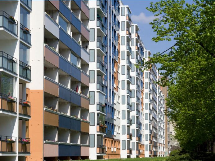 mieszkanie blok budownictwo komunalne