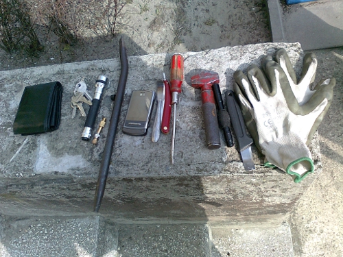 Klamoty - włamywacz rowerowy - Policja/Ostrów Wielkopolski