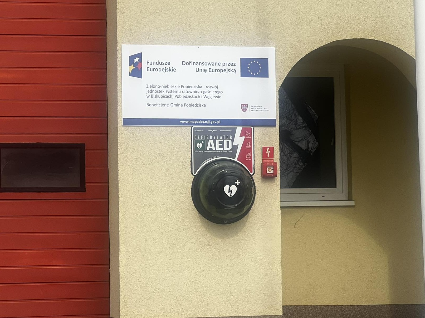 defibrylator AED Biskupice - OSP Biskupice