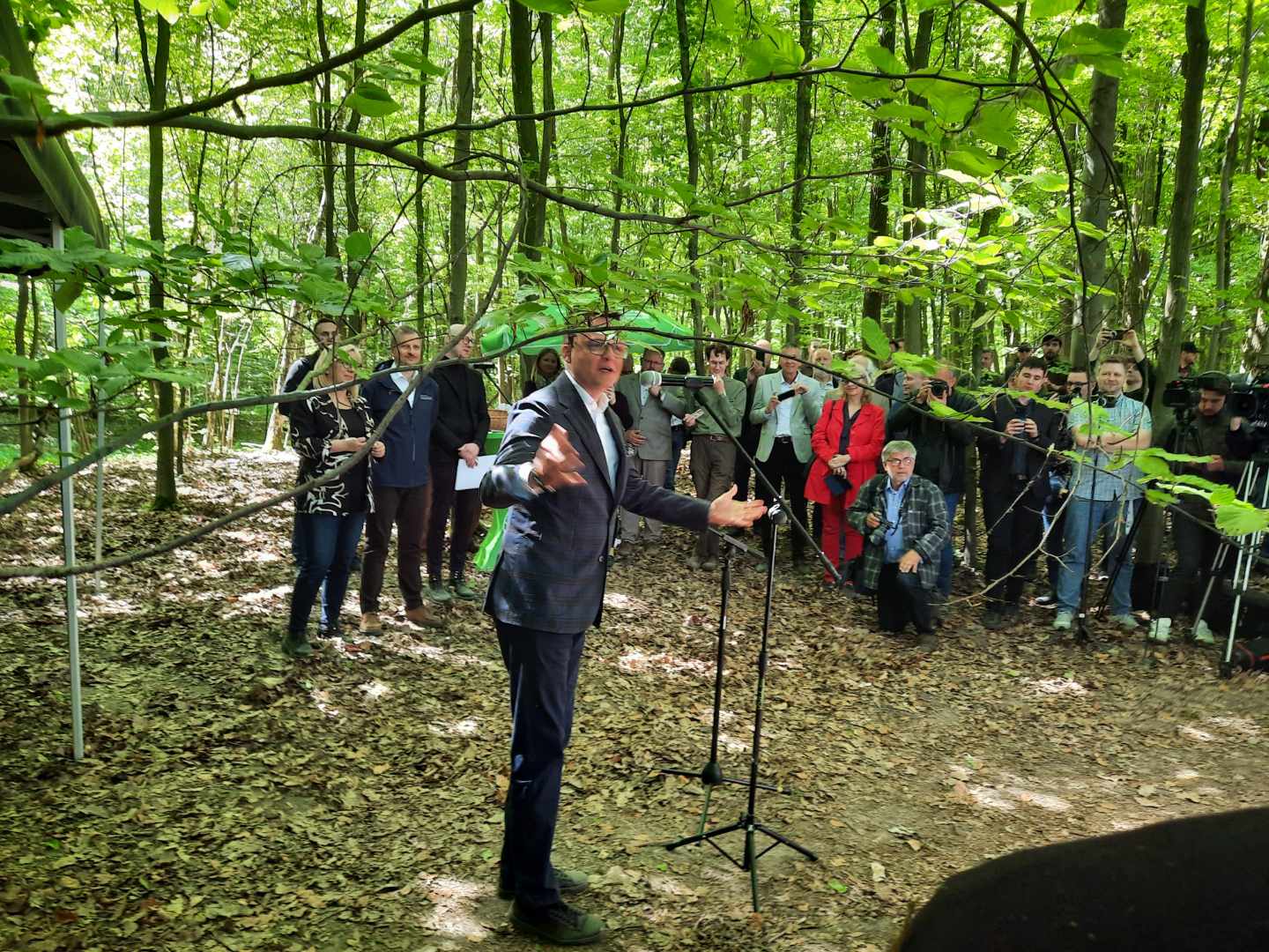 Rezerwat WOŚP otwarty. Szymon Hołownia w Pobiedziskach