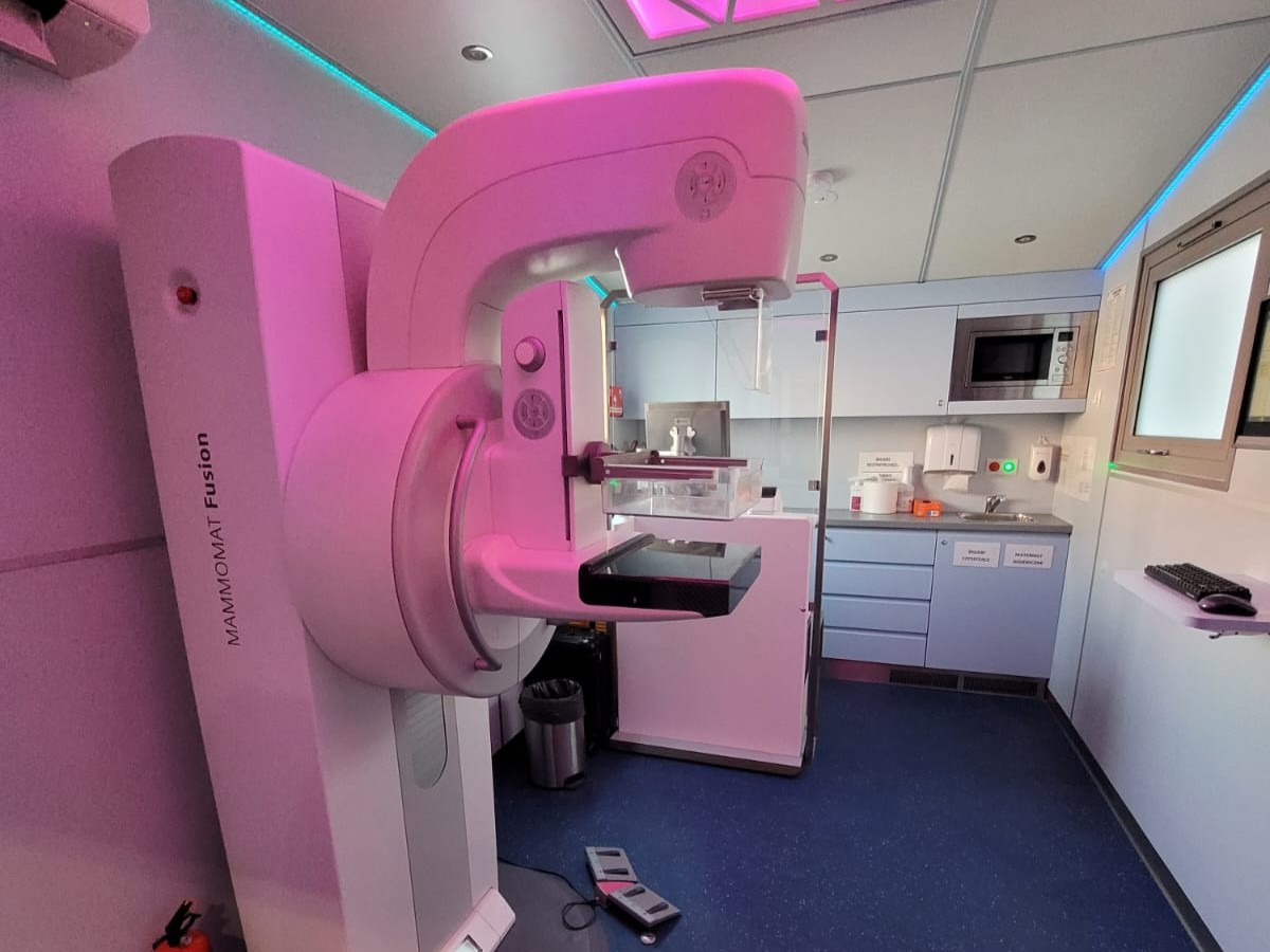 mammografia mammobus - Materiały prasowe 