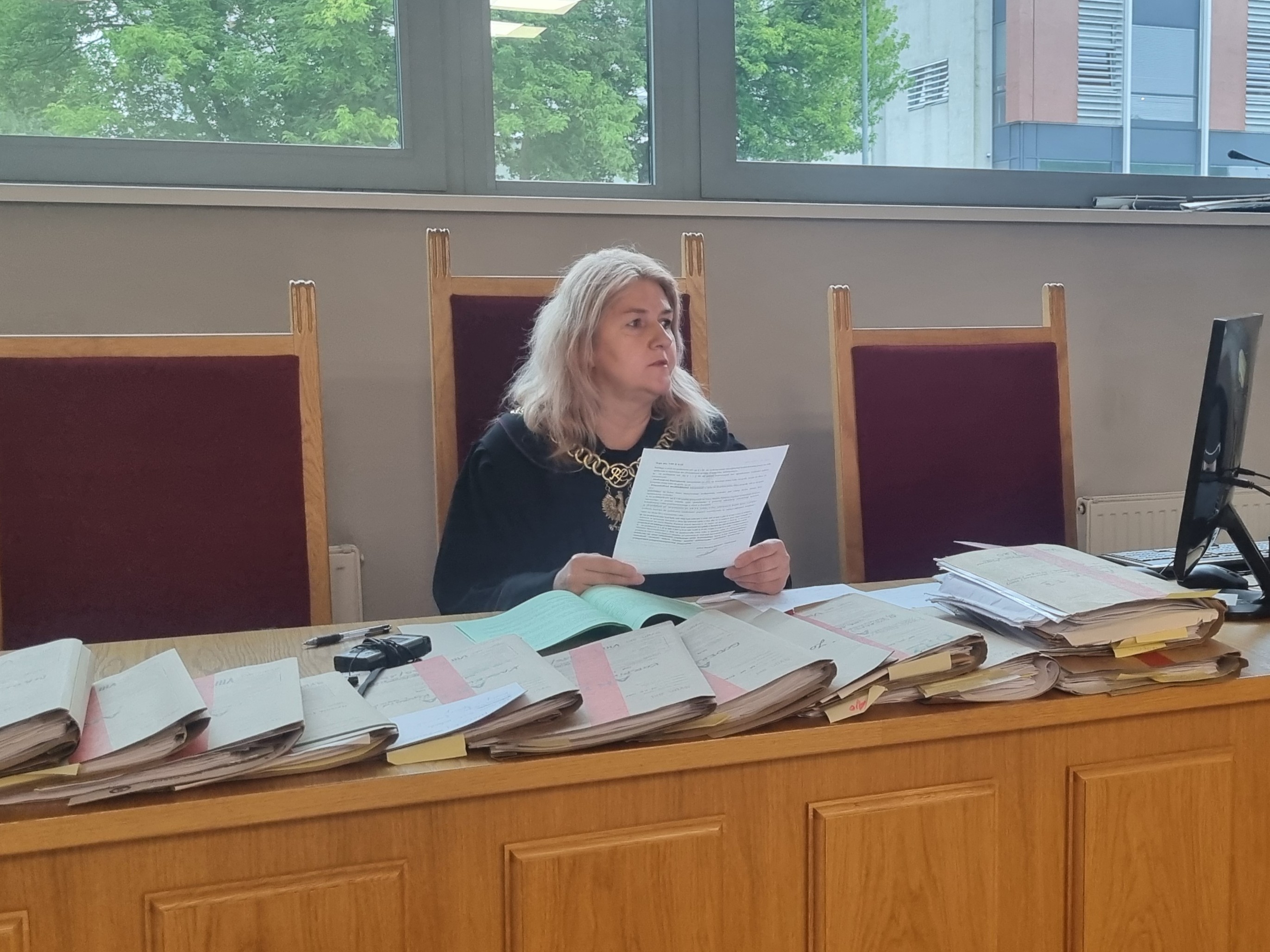 sędzia sąd wyrok dla leśnika - Magda Konieczna