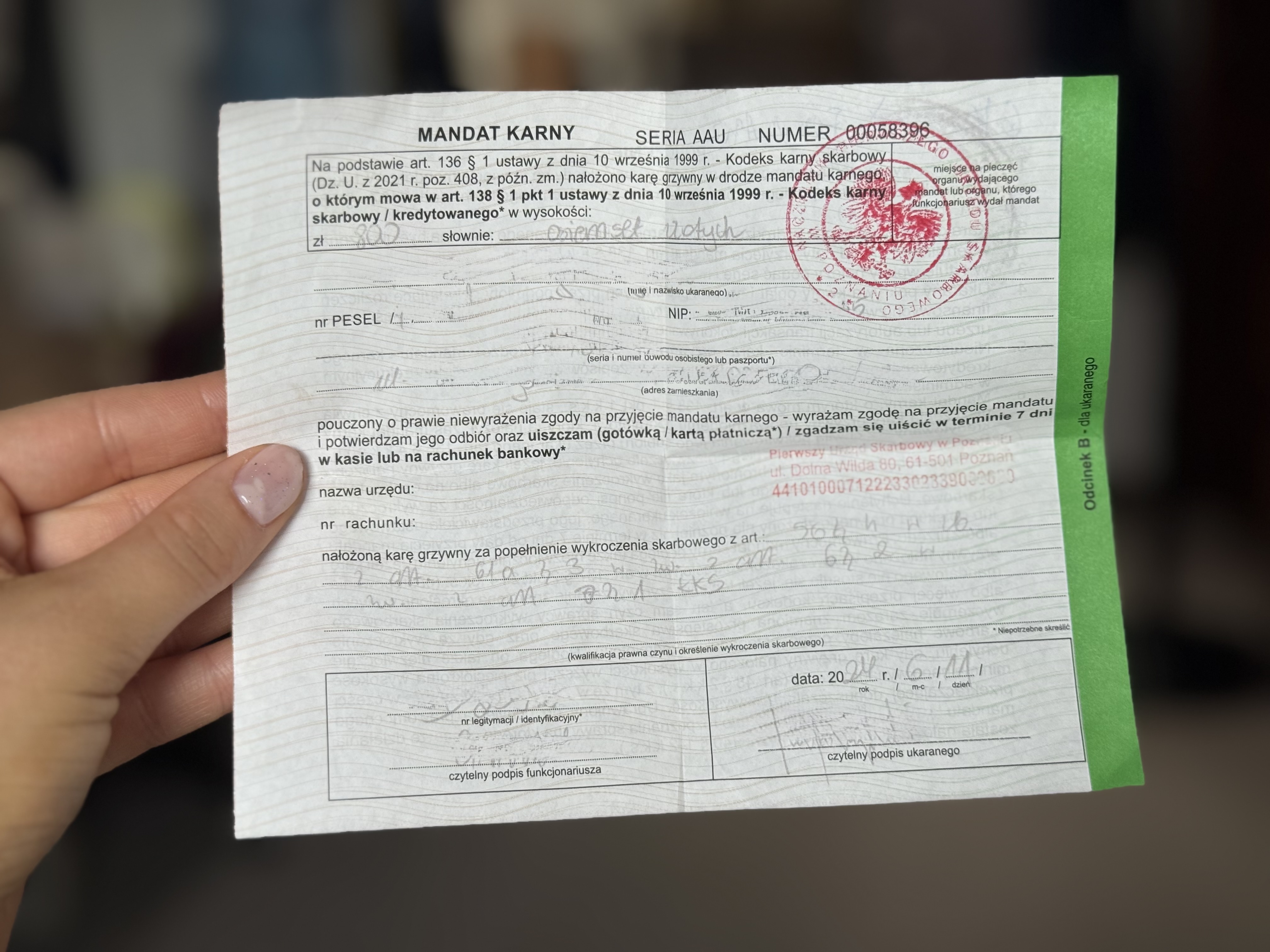 mandat - Natalia Krawczyk - Radio Poznań