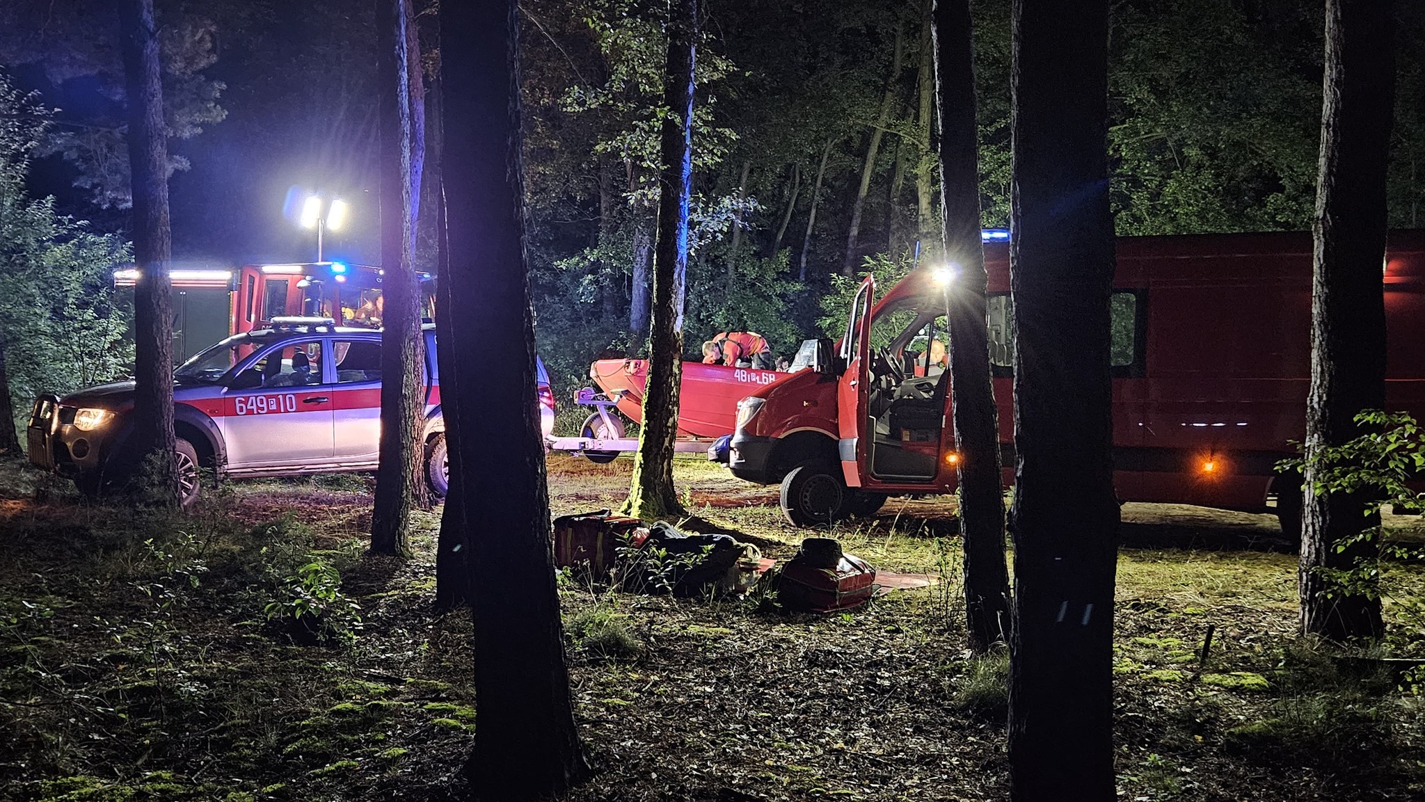 utonięcie harcerz - Wolsztyn112/facebook.com