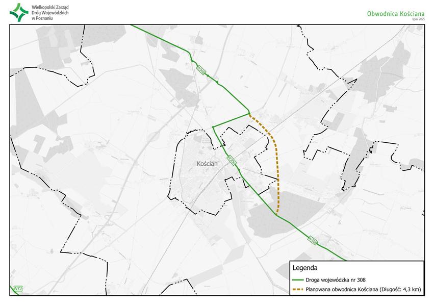 obwodnica kościan - Gmina Kościan