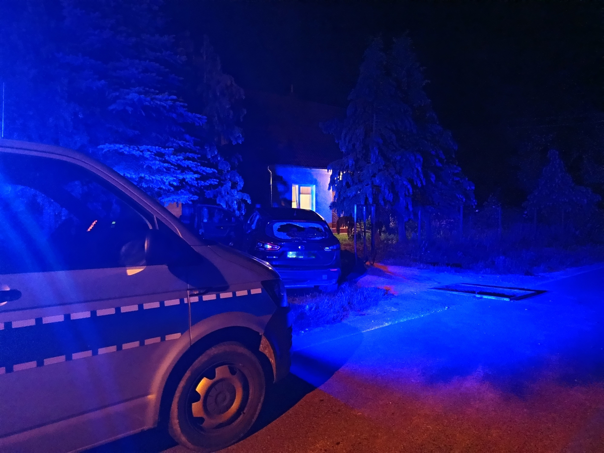 Złotów przestęcpa  - KPP w Złotowie