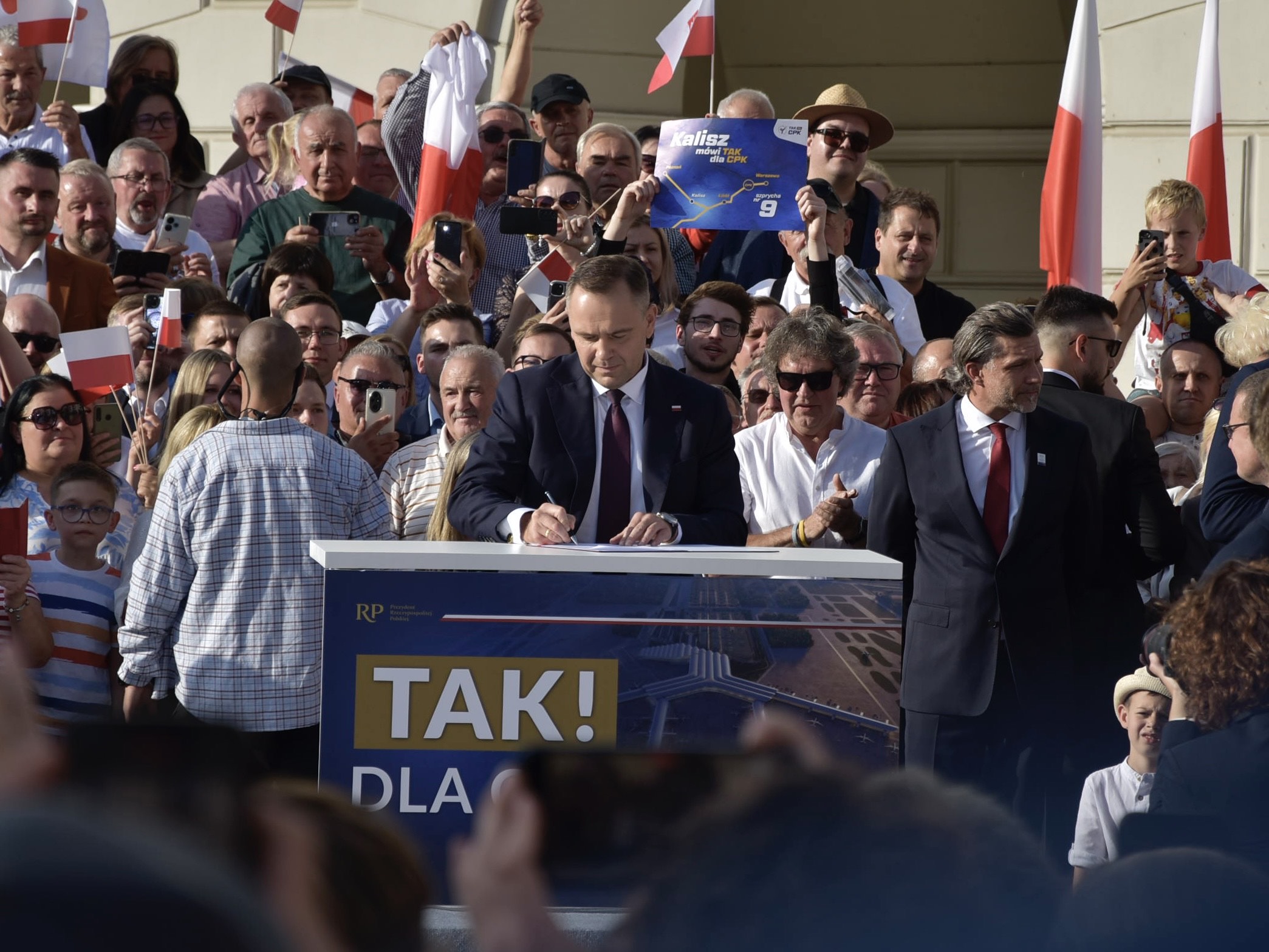 karol nawrocki w kaliszu prezydent  - Alicja Kotewicz  - Radio Poznań