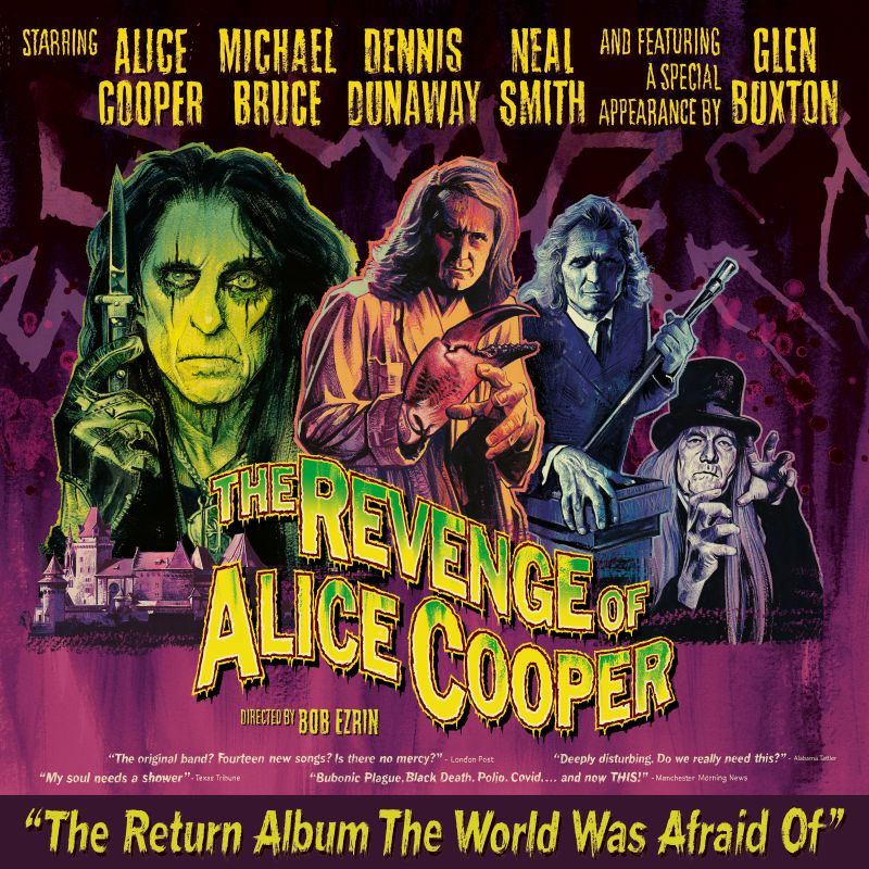 Alice Cooper „The Revenge Of Alice Cooper” - okładka płyty