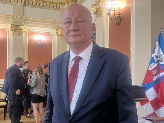 Sławomir Lasiecki przewodniczący rady kalisz - Danuta Synkiewicz  - Radio Poznań