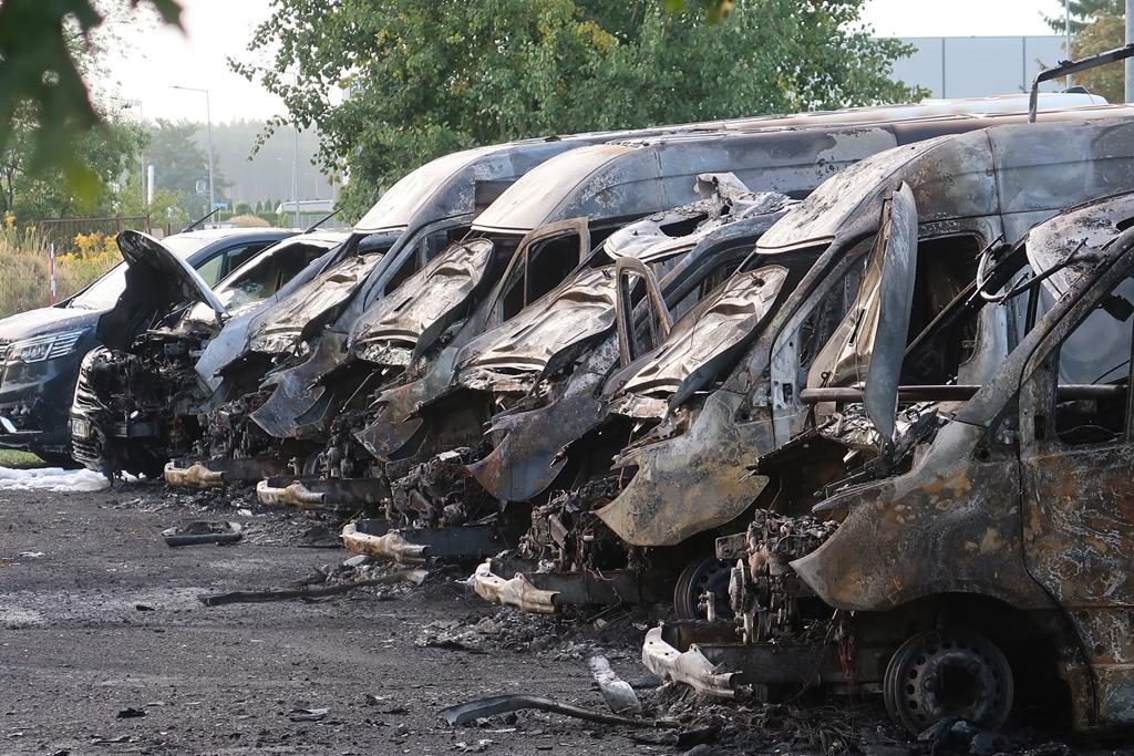 pożar busów leszno - Bartłomiej Klupś - Radio Poznań