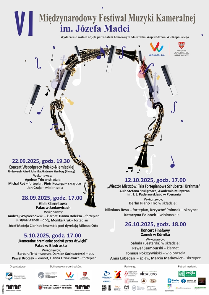 Międzynarodowy Festiwal Muzyki Kameralnej im. Józefa Madei 2025 - Organizator