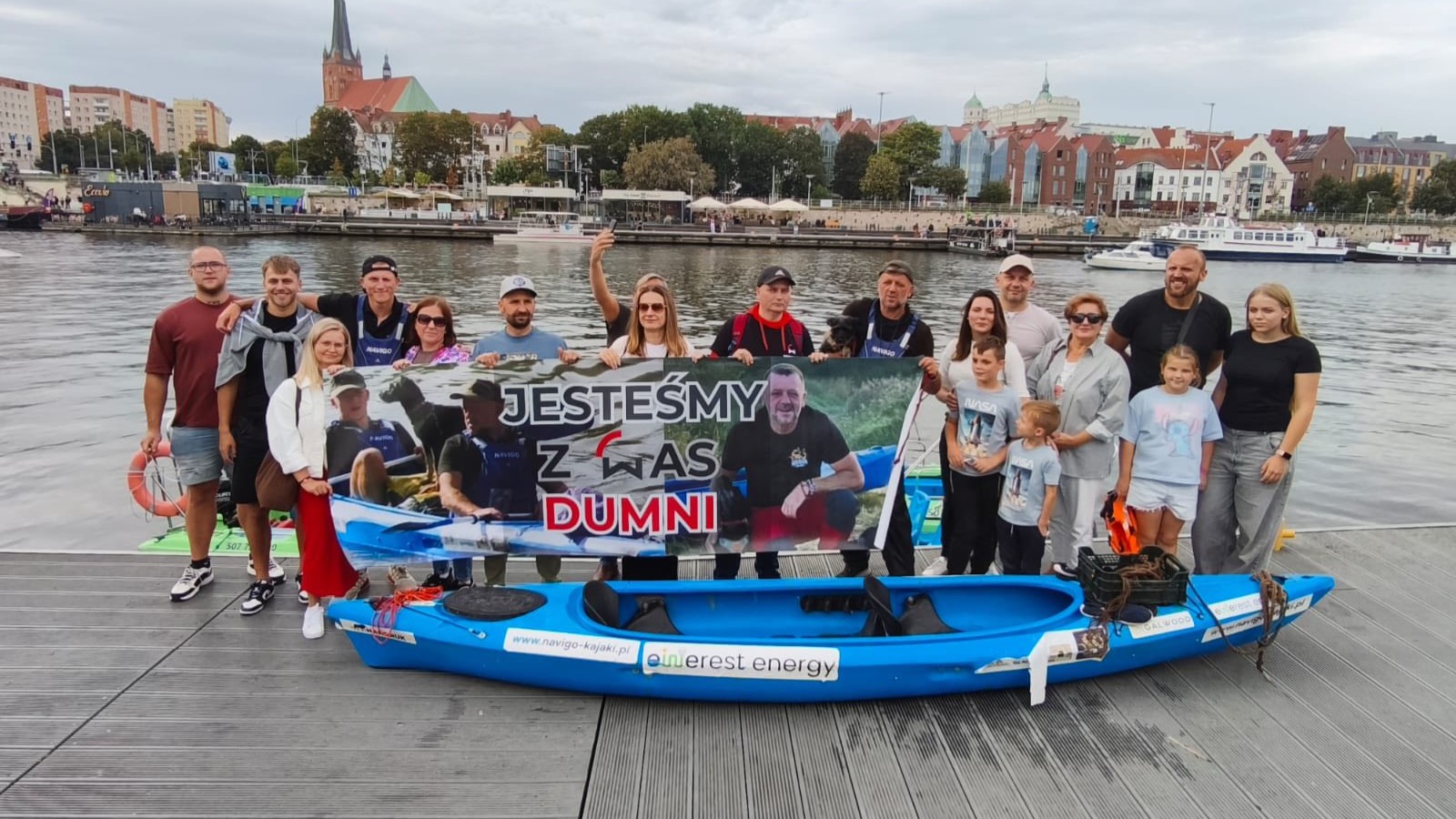 burmistrz wieruszowa kajak  - Fundacja Zielony Domek 