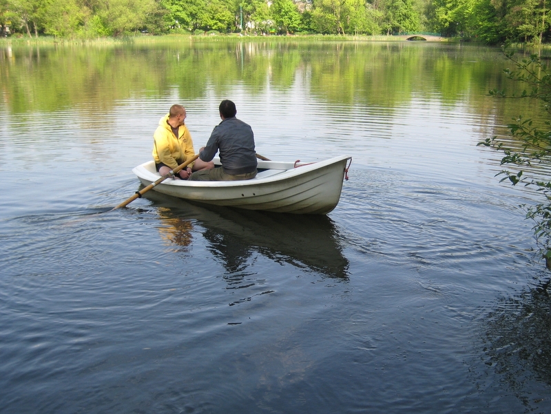 Łódki - park Sołacki - Jacek Butlewski