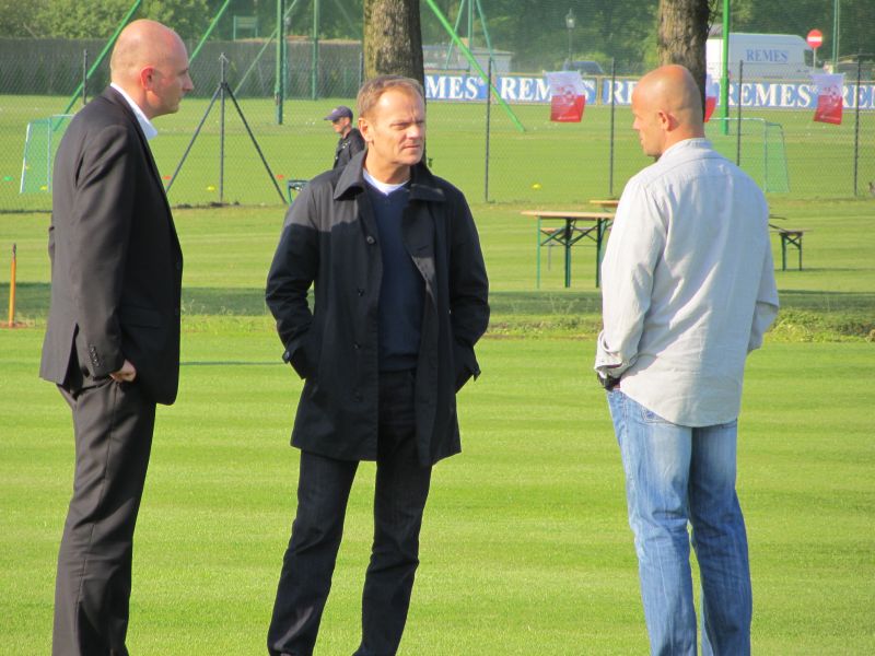 Tusk w Opalenicy - Krzysztof Sadowski