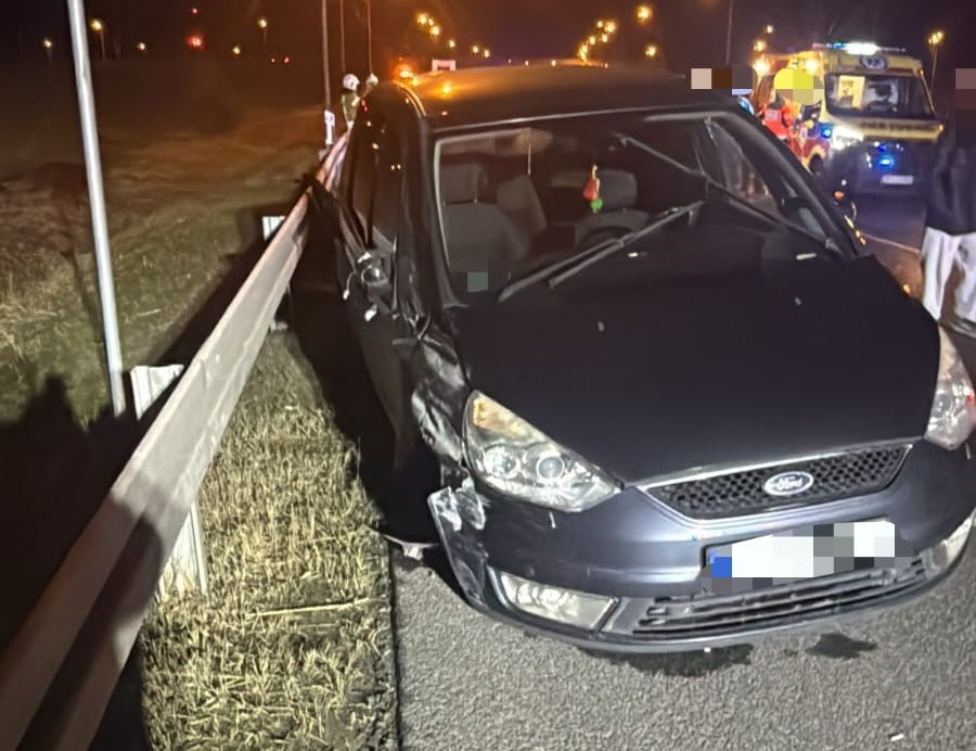 wypadek S5 Kościan - KPP Kościan