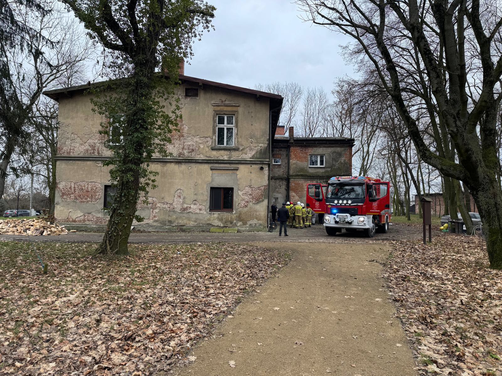 pożar - Ochotnicza Straż Pożarna w Kleszczewie