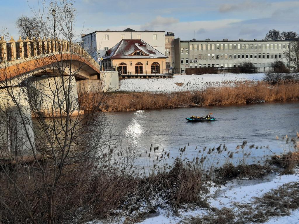 Konin spływ zima - Michalina Maciaszek - Radio Poznań