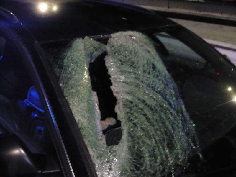 wybita szyba gniezno - KPP Gniezno