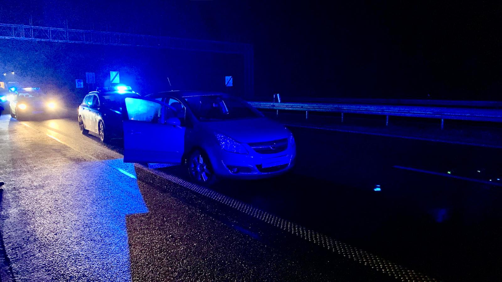 32-latek z dożywotnim zakazem prowadzenia pojazdów zatrzymany po pościgu